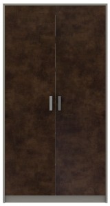 Stoere kledingkast kinderkamer